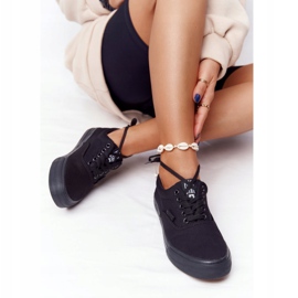 Damen Sneaker Big Star FF274164 Schwarz 2