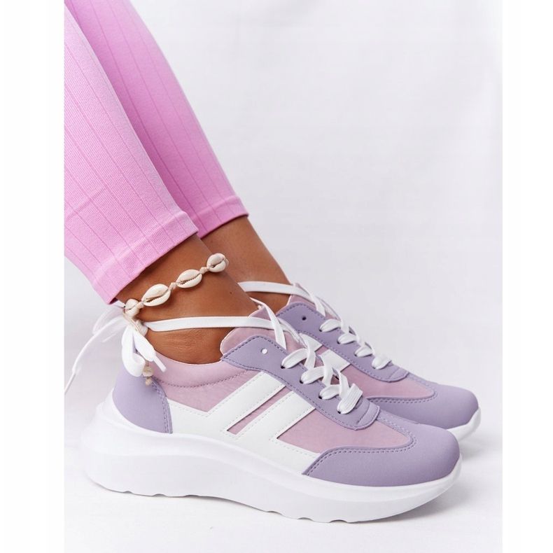 PS1 Damen Sportschuhe Sneakers Violet Holiday weiß lila rosa 1