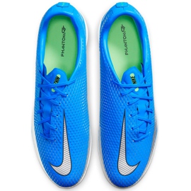 Nike Phantom Gt Academy Ic CK8467 400 Fußballschuh blau blau 1