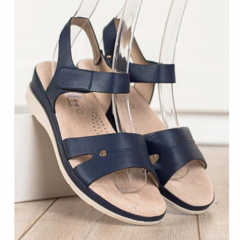 Bequeme VINCEZA Sandalen schwarz 1