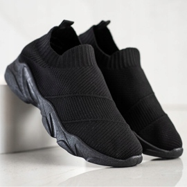 SHELOVET Bequeme Slipper schwarz 1