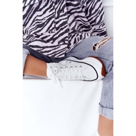 PS1 Sneakers aus Leder auf einer weißen Coachella-Plattform 1