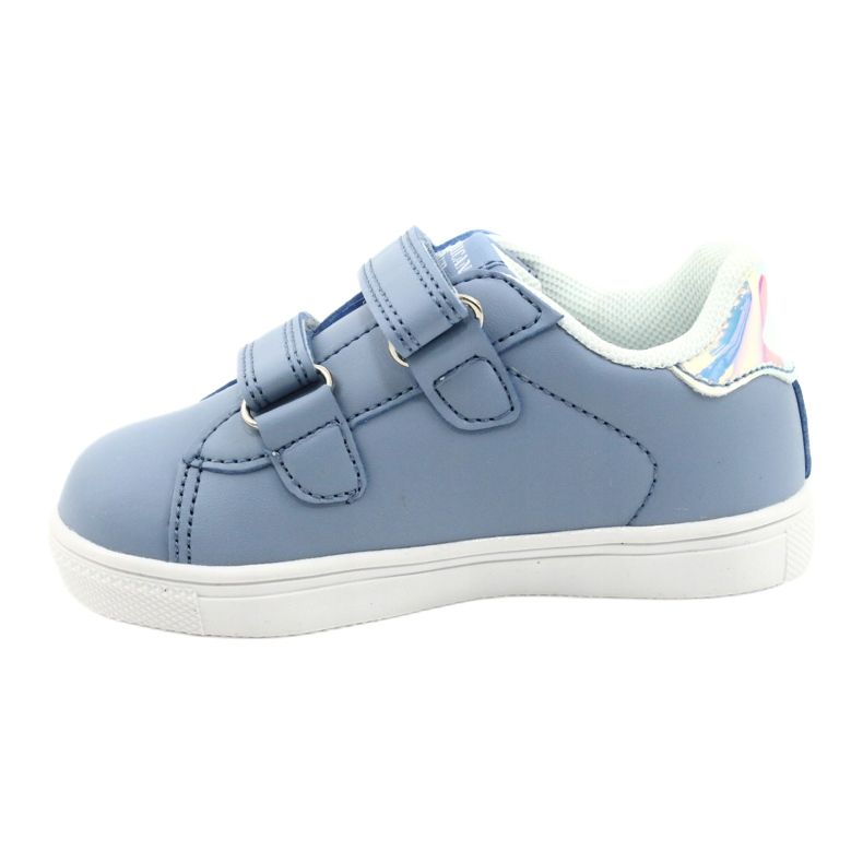 American Club Klettschuhe ES22 / 21 blau silber- 1