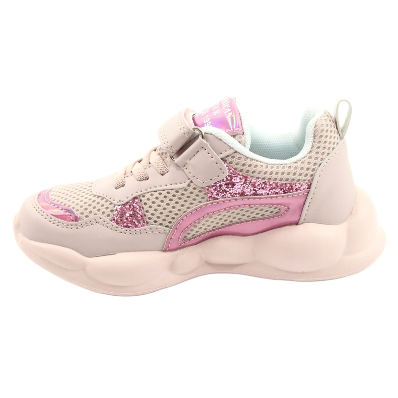 American Club Modische rosa Halographic-Sportschuhe ES23/21 1