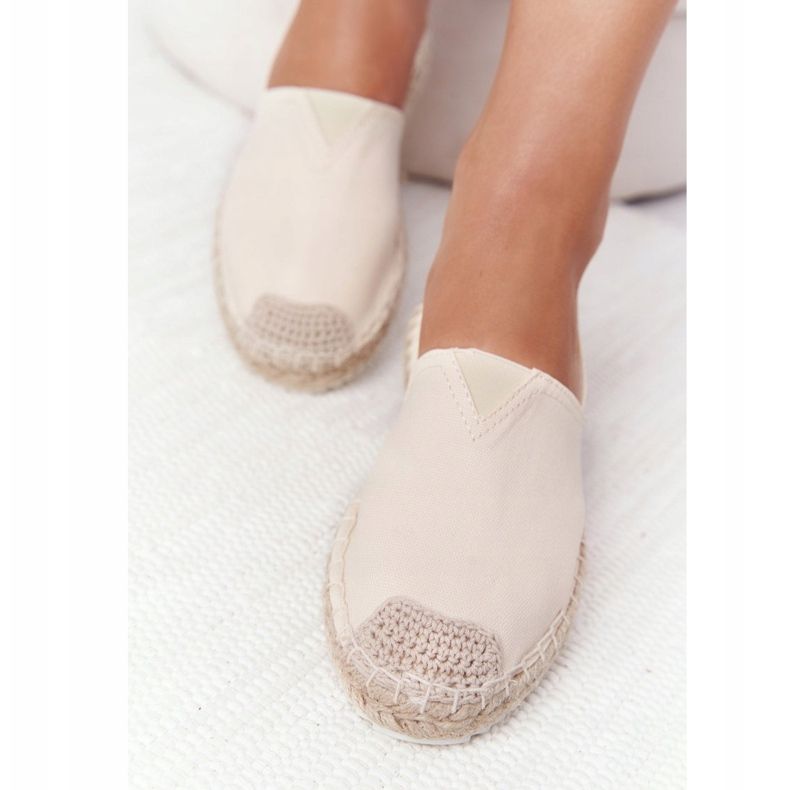 Espadrilles auf geflochtener Sohle Big Star HH274501 Beige 2