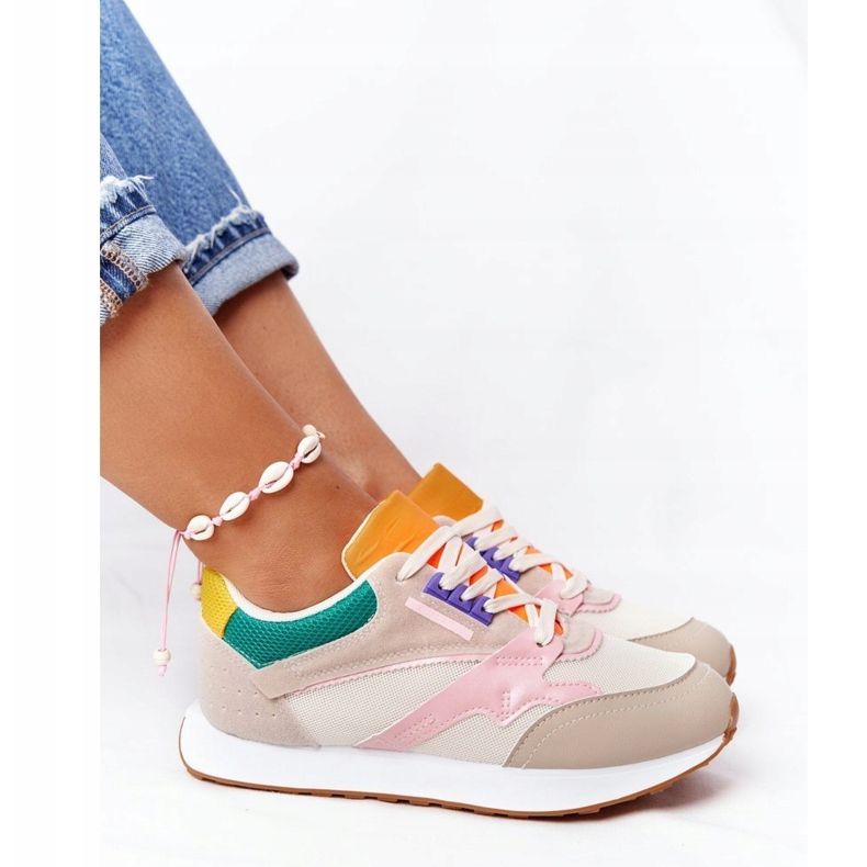 PS1 Damen Sportschuhe Sneakers Beige After Hours mehrfarbig 2