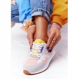 PS1 Damen Sportschuhe Sneaker Rosa-Grau After Hours mehrfarbig 2