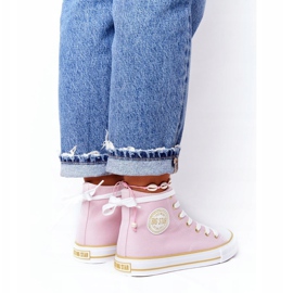 High-Top-Sneaker für Damen Big Star HH274447 Rosa 1
