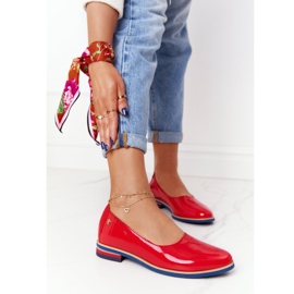 Lackierte Lederschuhe Maciejka 05035-08 Rot 2