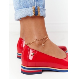 Lackierte Lederschuhe Maciejka 05035-08 Rot 1