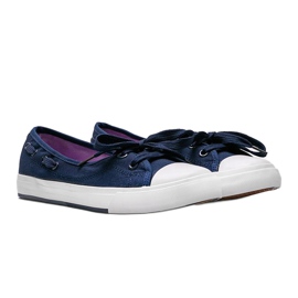 Alana marineblaue Halbsneaker für Damen 1