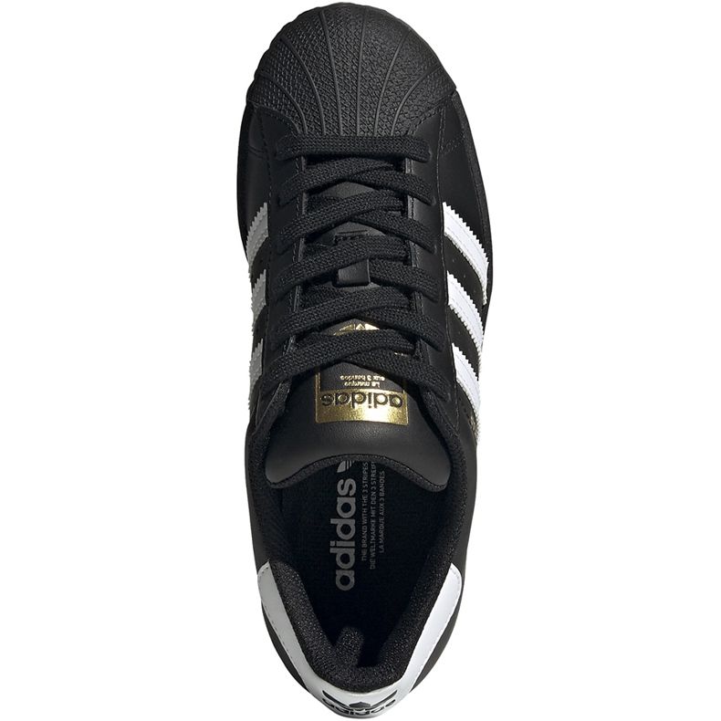 Adidas Superstar J Kinderschuhe schwarz EF5398 1