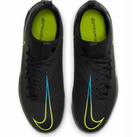 Nike Phantom Gt Academy Df FG / MG Junior CW6694 090 Fußballschuhe schwarz schwarz 1