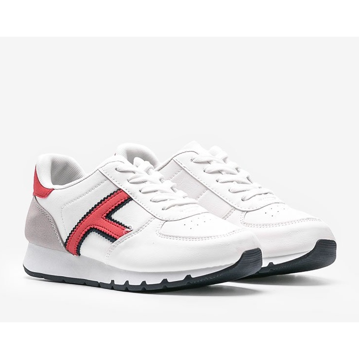 Weiße, lässige Damen Sportschuhe Lizabeth 1