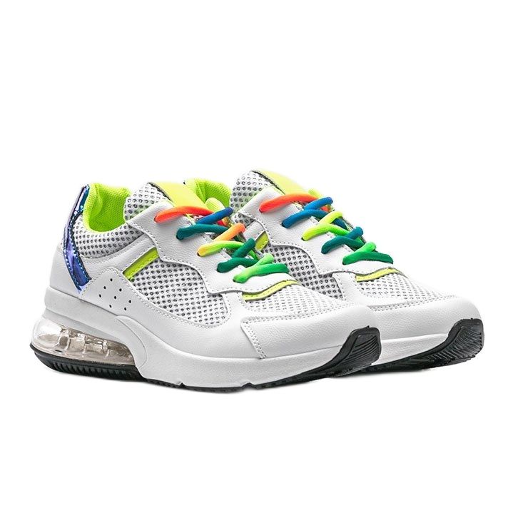 Ashlee weiße Damen Sportschuhe 1