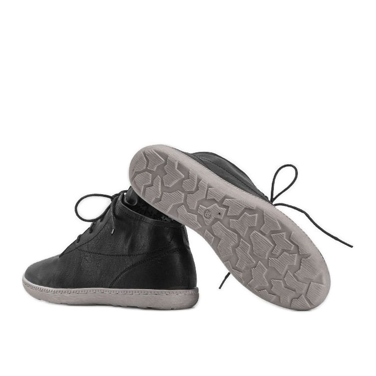 Schwarze Keira lässige Damenstiefel 1