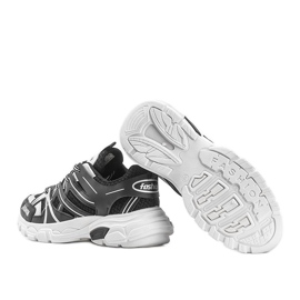 Aleah schwarze Turnschuhe 2