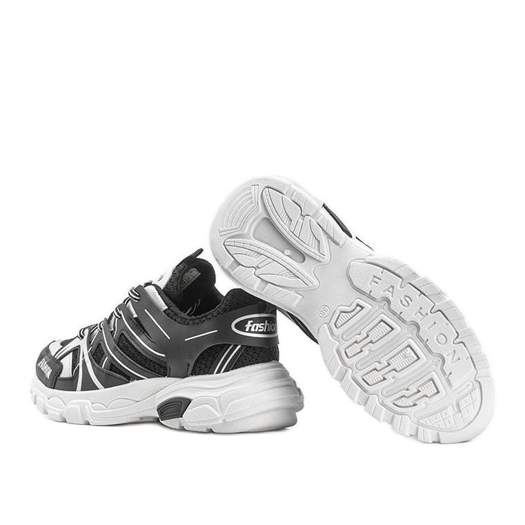 Aleah schwarze Turnschuhe 2