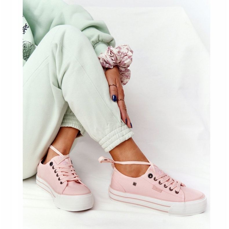 Damen Sneaker Big Star HH274058 Rosa 1