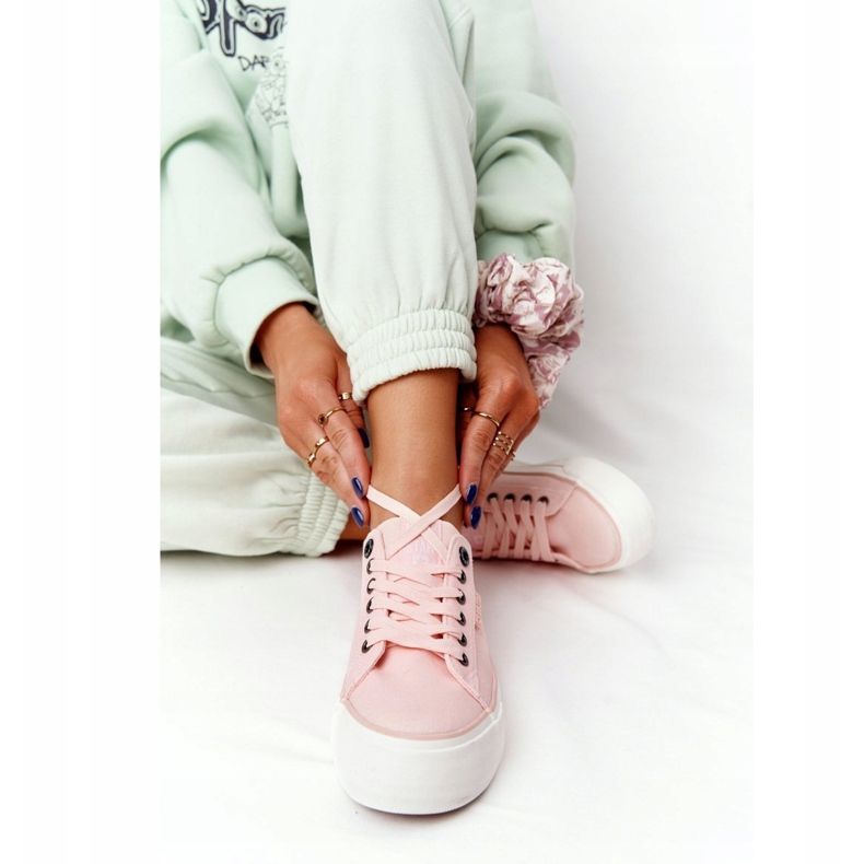 Damen Sneaker Big Star HH274058 Rosa 2