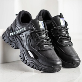 SHELOVET Frühlingsmode Sneakers schwarz 2