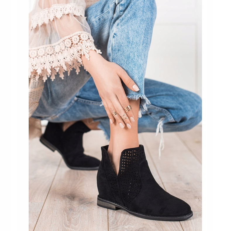 S. BARSKI Frühlingsstiefel mit Cut-Out S.BARSKI schwarz 1