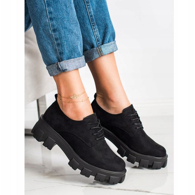 Seastar Modische Schuhe auf der Plattform schwarz 2