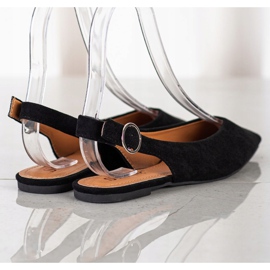 Seastar Pumps mit entdecktem Absatz schwarz 1