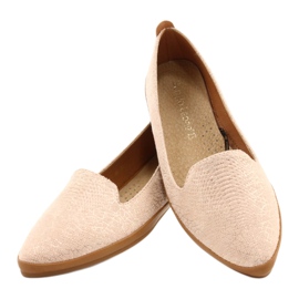 Sergio Leone Ballerina Lords rosa/gold MK700 3