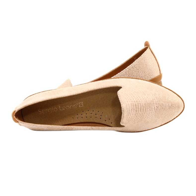 Sergio Leone Ballerina Lords rosa/gold MK700 4