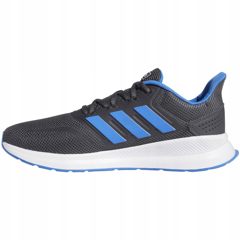 Herren Laufschuhe adidas Runfalcon grau blau G28730 1