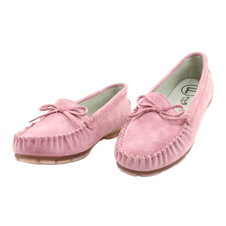 Damen Leder Loafer Pink Filippo DP1204 / 21 PI rosa 1