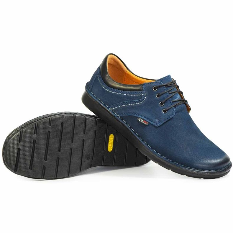 Kampol Herren Freizeitschuhe 11/54 marineblau navy blau 1