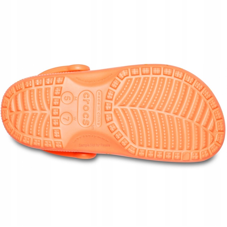 Crocs Classic Vacay Vibes Clog W 206375-801 orange gelb 4