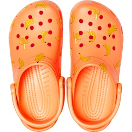 Crocs Classic Vacay Vibes Clog W 206375-801 orange gelb 1