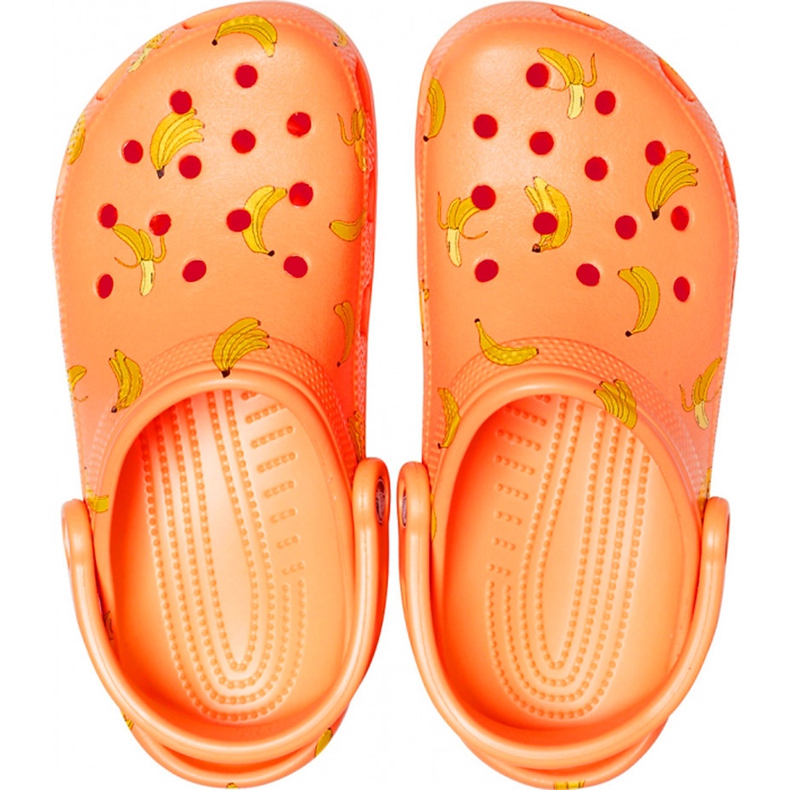 Crocs Classic Vacay Vibes Clog W 206375-801 orange gelb 1