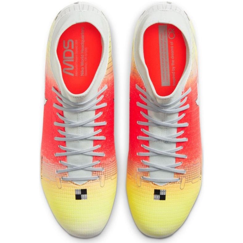 Nike Mercurial Superfly 8 Academy Mds FG / MG M CV0948 108 Fußballschuhe rot orange 1