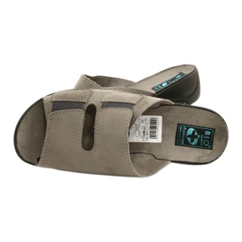 Adanex Damen Hausschuhe BIO Nature 26025 grau 4