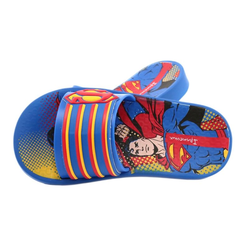 Ipanema Slipper Jungen Spiderman Blue blau 4