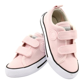 American Club LH64 / 21 Sneakers in Pink rosa 4