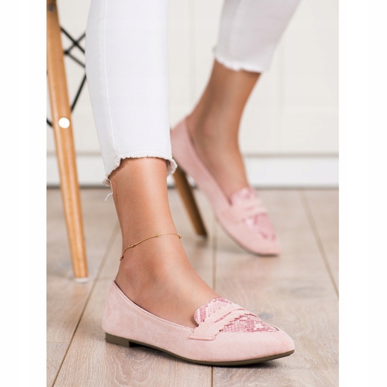 Small Swan Powder Lords Schlangendruck rosa 1