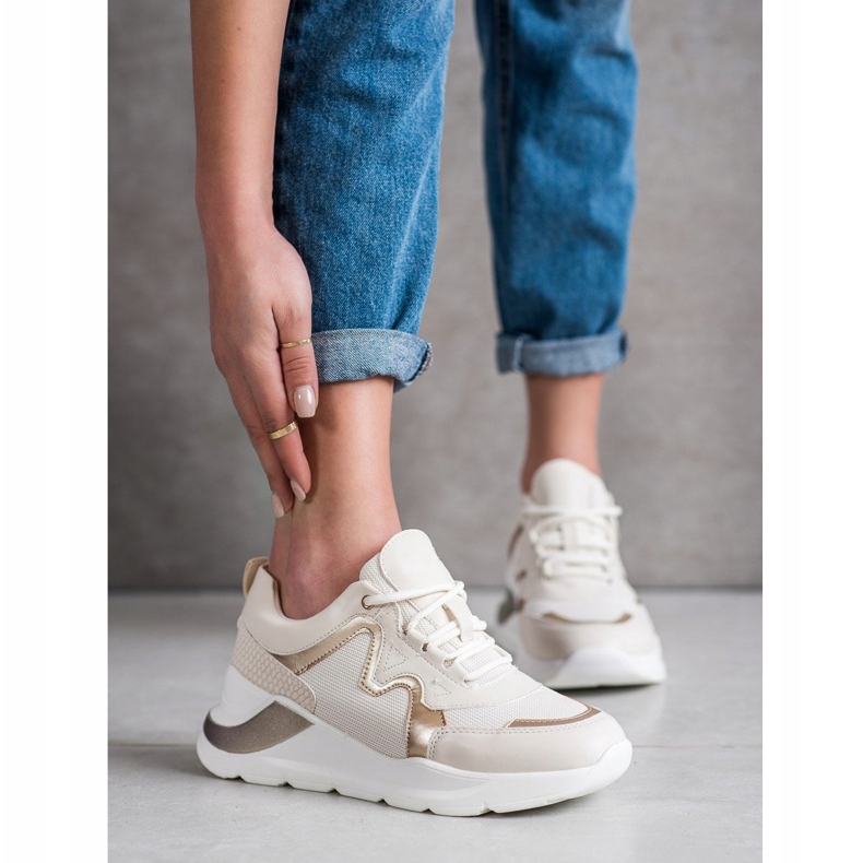 Weide Bequeme stylische Sneaker beige 2