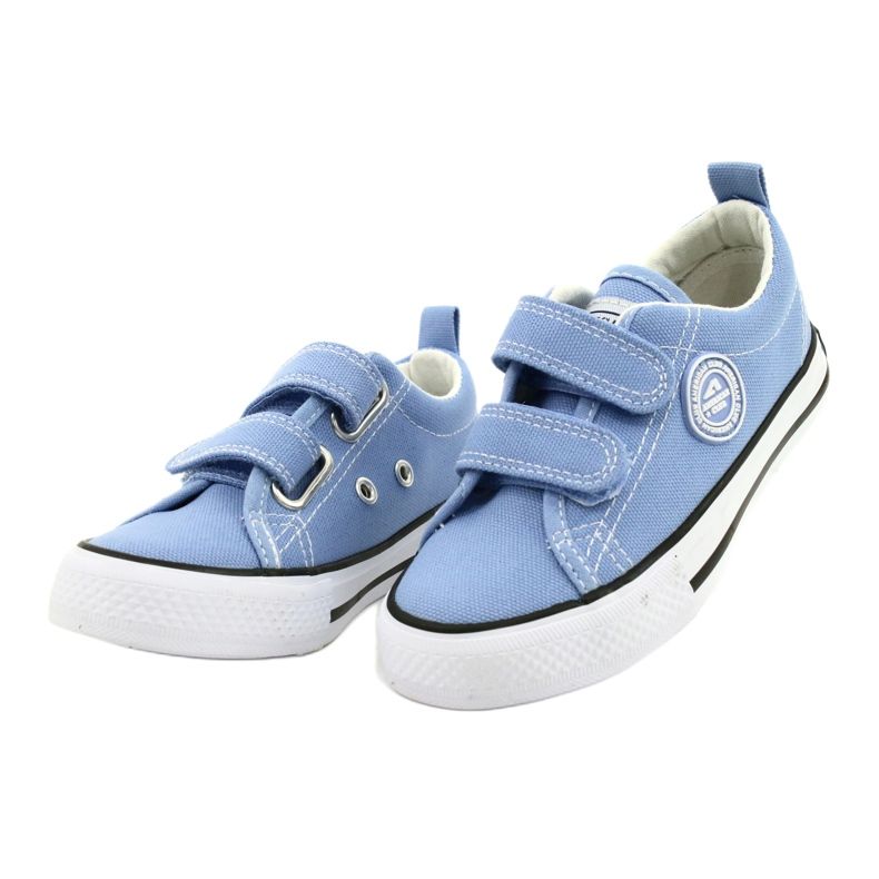 Amerikanische blaue Turnschuhe American Club LH64 / 21 1
