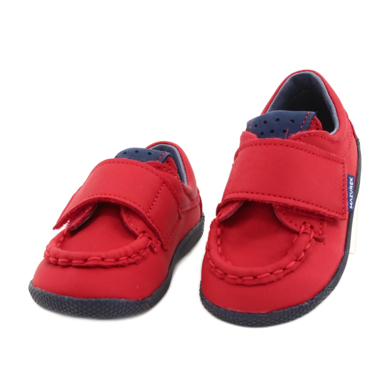 Mazurek Rote Lederjungen Moccasins 113 1