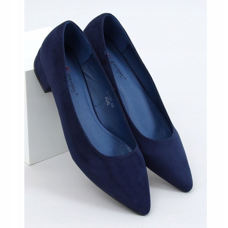 Halbschuhe, marineblau CL70P Blue 1
