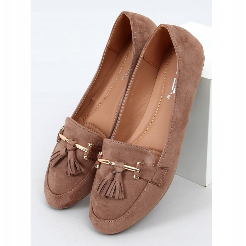 Beige Slipper für Damen 9988-159 Khaki 1