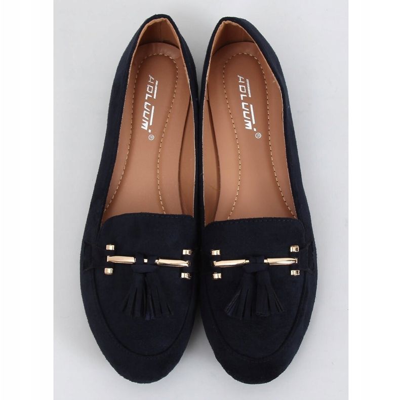 Marineblaue Damen-Loafer 9988-159 DK.BLUE navy blau 1