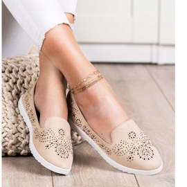 Renda Wildleder Lords mit Kristallen beige 2