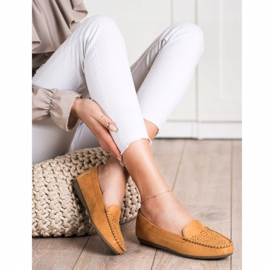 Best Shoes Loafer mit durchbrochenem Muster braun 1