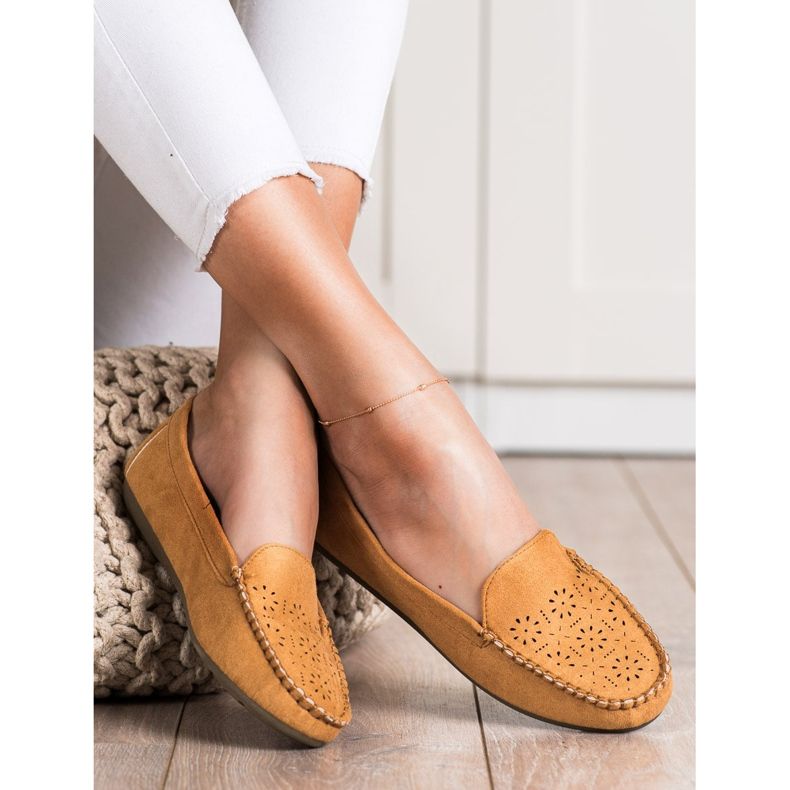 Best Shoes Loafer mit durchbrochenem Muster braun 2